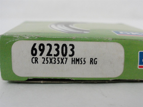 SKF 692303; Lot-2 Oil Seals; 25mm Shaft; 35mm OD; 7mm Width