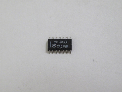 Motorola MC3403D; Lot-55 Operational Amplifiers; 3-36V