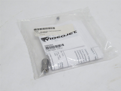 Videojet 356093; Pressure Tank Tube Assembly