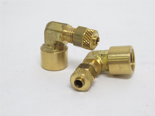 Videojet 206318; Lot-2 Elbow Fittings 90Deg; 1/8 Tube; 1/8NPT