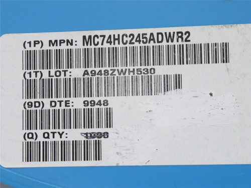 Onsemi MC74HC245ADWR2; Lot-800 Bus Tranceiver; 8-Bit