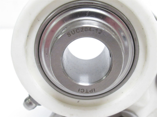 IPTCI SUCTFB 204-12; Flange Bearing; 3-Bolt; 3/4"ID W/Bracket