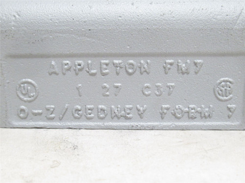 Appleton C100-M; Conduit Body; Type C; 1NPT; Form 35