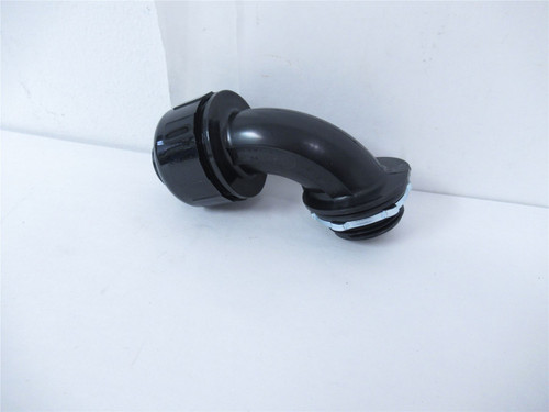 Hubbell P1009NBK; Insulated Connector; 1".; Nylon; 90 Deg