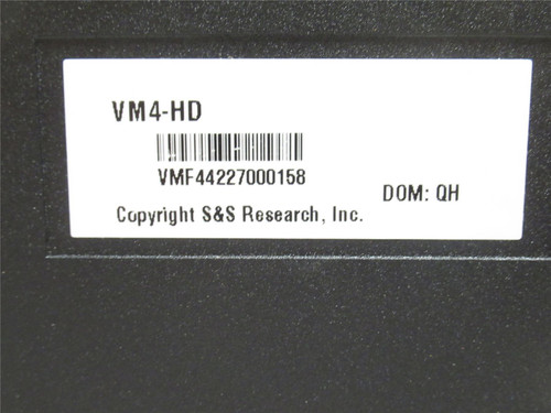 Video Messenger VM4-HD; Generation HD Character Generator