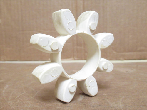 MFG- 38-BK-45-CI-LRG; Jaw Coupler Spider; White