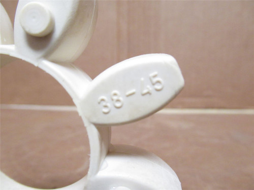 MFG- 38-BK-45-CI-LRG; Jaw Coupler Spider; White