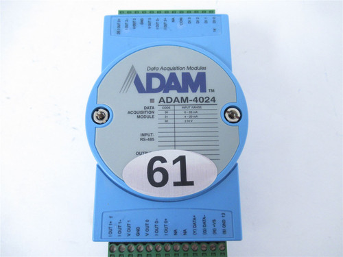 Advantech ADAM4024; Controller Programmable