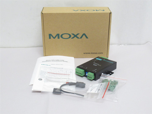 Moxa TCC-120; Media Converter/Repeater; RS-422/485; 12VDC