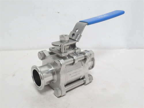 Steele-OBrien BLV2C-1.5-316; Ball Valve SS-316 Size 1-1/2"