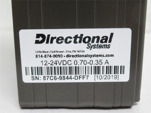 Directional Systems SBL1212R-A194; LED Sign; Test In Progress