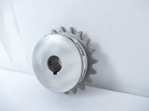 Martin 40B20SS-3/4; Chain Sprocket #40 20Teeth .75" ID SS