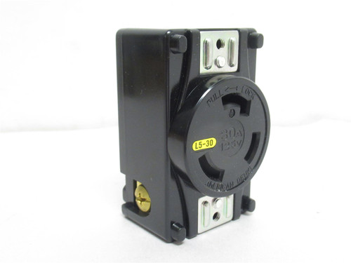 American Denki 3310-L5; Twist Lock Receptacle; 30A; 125V; 2P