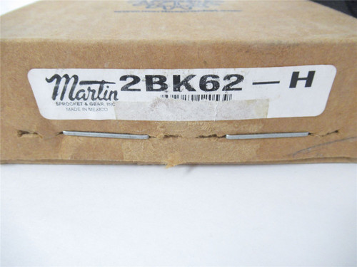 Martin 2BK62-H;  Bushed FHP V-Belt Pulley 2-Groove 5.95"OD
