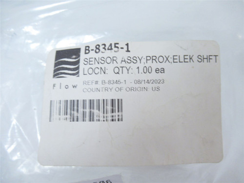 Flow B-8345-1; Proximity Sensor Assembly Electronic Shift