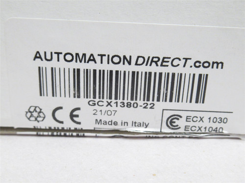 Automation Direct GCX1380-22; Selector Switch 3-POS 2-NO 2-NC