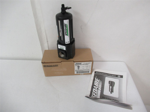 Speedaire 4Zl52A; Compressed Air Filter 150 psi 3.15" W