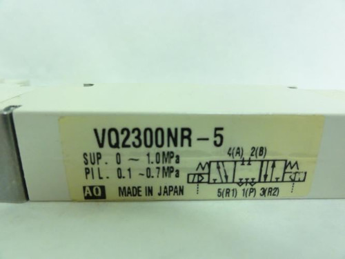SMC VQ2300NR-5; Solenoid Valve; 24VDC; 1Watt