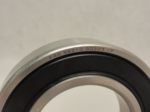 FAG S6210-2RSR-HLC; Ball Bearing 50mm ID x 90mm OD x 20mm Wide