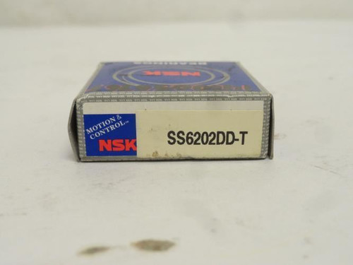 NSK SS6202DD-T; Ball Bearing; 15mm ID x 35mm OD x 11mm Wide