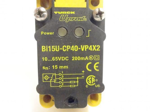 Turck Bi15U-CP40-VP4X2; Inductive Sensor; 10...65VDC 200mA