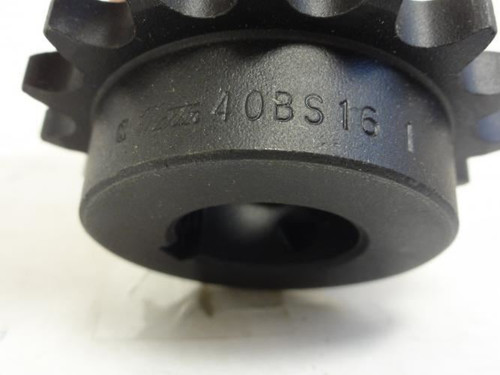 Martin 40BS16-1; Sprocket # 40; 16Teeth; 1"ID