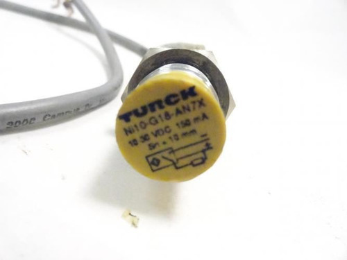 Turck Ni10-G18-AN7X; Proximity Sensor; 10mm Range