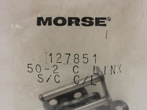 MORSE 50-2 C LINK; Double Strand Connecting Link # 50