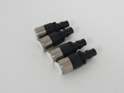 Pisco PGJ1/2-3/8; Lot-4 Plug-In Unions; 1/2" Tube x 3/8" Tube