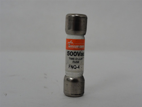 Bussmann FNQ-4; Fuse; 4A; 500VAC