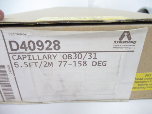 Armstrong D40928; CAPILLARY 6-1/2ft TEMP RANGE 77-158 DEG