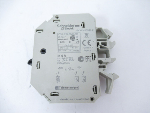 Schneider CSA-C22.2NO.235; Circuit Breaker 4 Amp