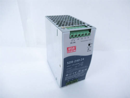 Mean Well SDR-240-24; Power Supply AC/DC 24V 10A 240W