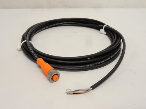 ifm EVC002; Straight Female Cordset; 5-Pin; 250VAC