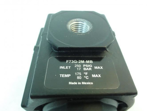 Dixon F73G-2M-MB; Main Air Line Filter; 40 micron; 53 scfm