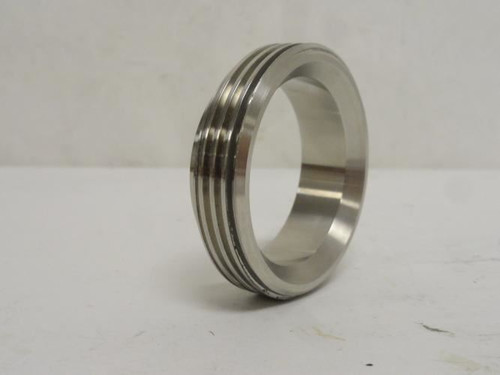 MFG- 15-G200; Short Threaded Bevel Seat Ferrule; 2"; SS-304