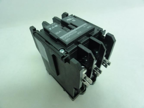 Eaton C25DRD330B; Contactor 30A; 600V; 3P; Coil: 240VAC
