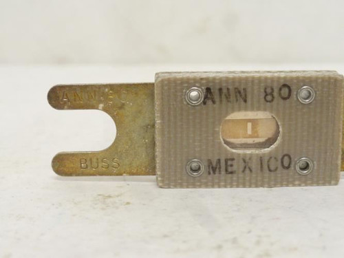 Bussmann ANN-80; Very Fast Acting Fuse; 80A; 125VAC/80VDC
