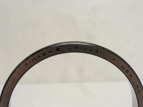 Timken LM104911; Roller Bearing Cup; 3-1/4"OD x 5/8" Wide