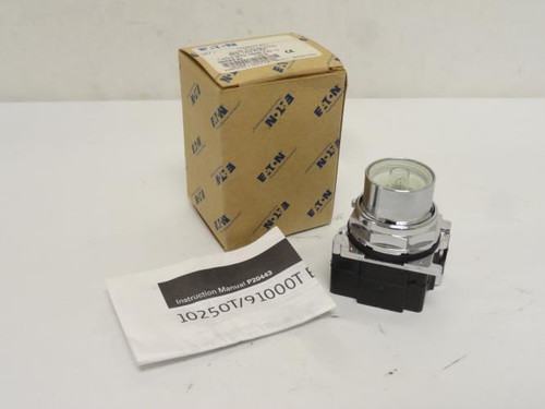 Eaton 10250T471; Illuminated Push Button; 120VAC/DC; 3 Position