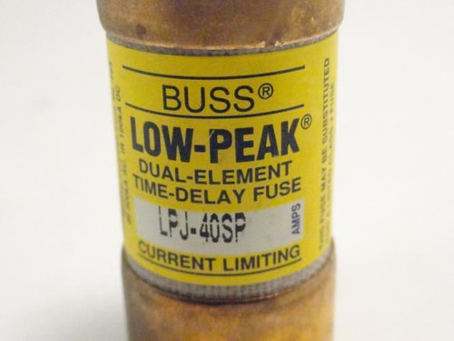 Bussmann LPJ-40SP; Fuse; 40 Amp; 600VAC