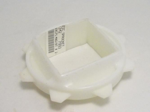 Intralox S3D4XXCPL4NG; Sprocket 8 Teeth; 2-1/2" Sq.