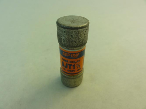 Amp-Trap AJT1-1/4; Time Delay Fuse; 1-1/4A; 600VAC