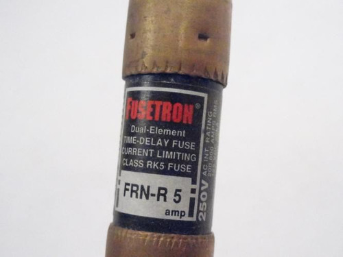 Fusetron FRN-R 5; Fuse 5 Amp; 250V