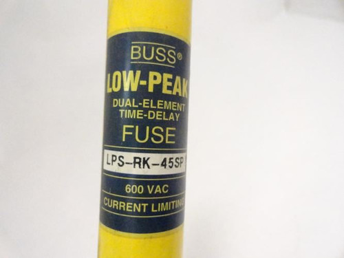 Bussmann LPS-RK-45SP; Fuse; 45 Amp; 600VAC