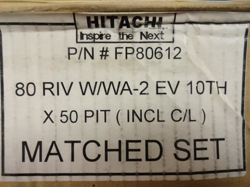 HItachi FP80612; Matched Set Roller Chains