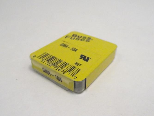 Bussmann GMA-10A; Box-5 Fuse 10A 125VAC