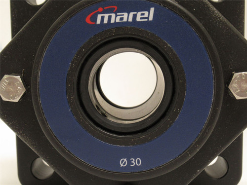 Marel 4266242; Plastic Flange Bearing; 30mmID; 4-Bolt