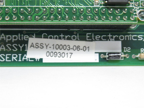 Applied Controls 10003-06-01; PC Motherboard Assembly