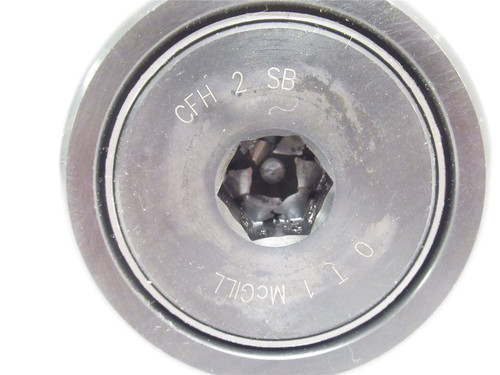 McGill CFH-2-B; Cam Follower Roller: 2"OD x 1-1/4" Width